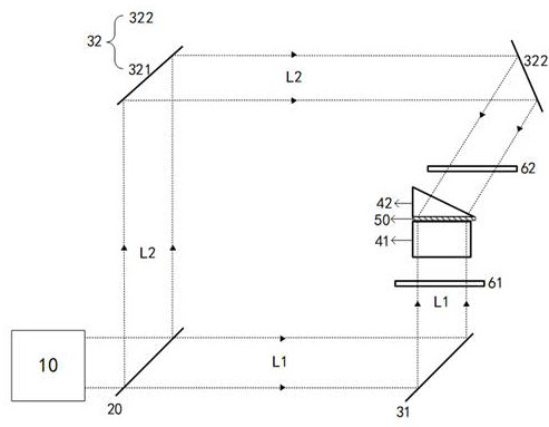 Volume holographic grating manufacturing device, volume holographic optical waveguide and manufacturing method and application thereof