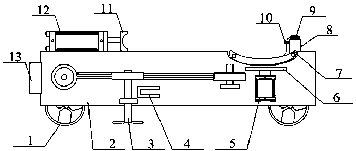 Corn straw harvesting and bundling machine