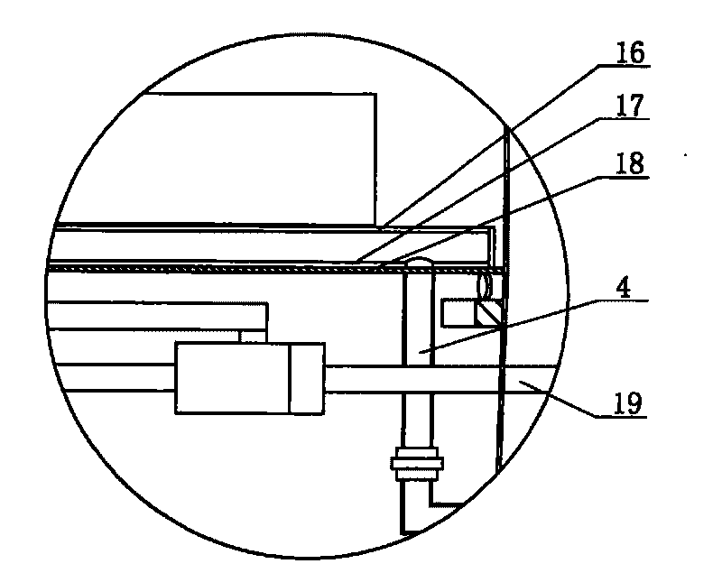 Differential pressure type solid continuous distillation process