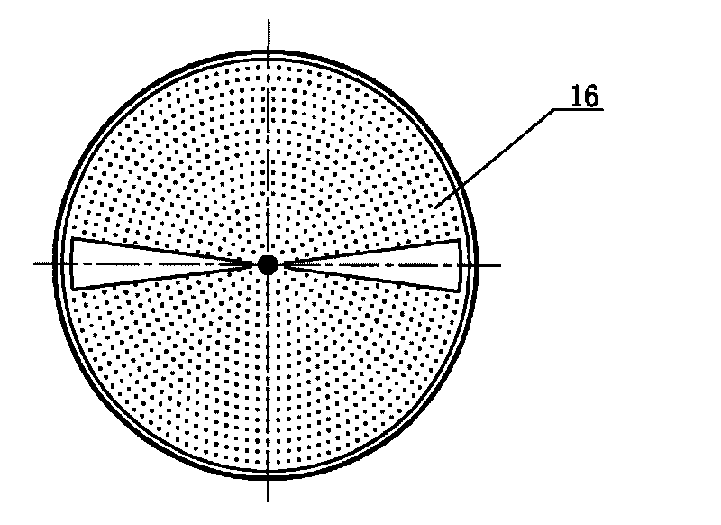 Differential pressure type solid continuous distillation process