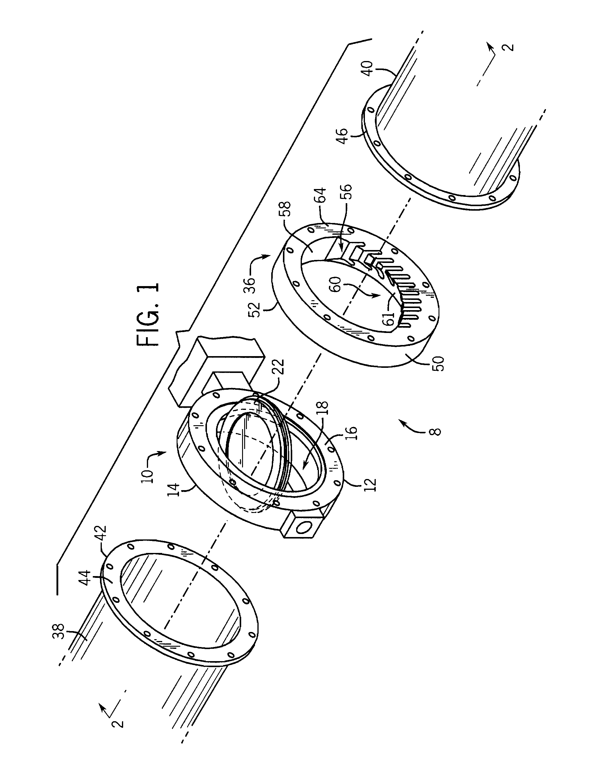 Butterfly Valve Flow Control Device