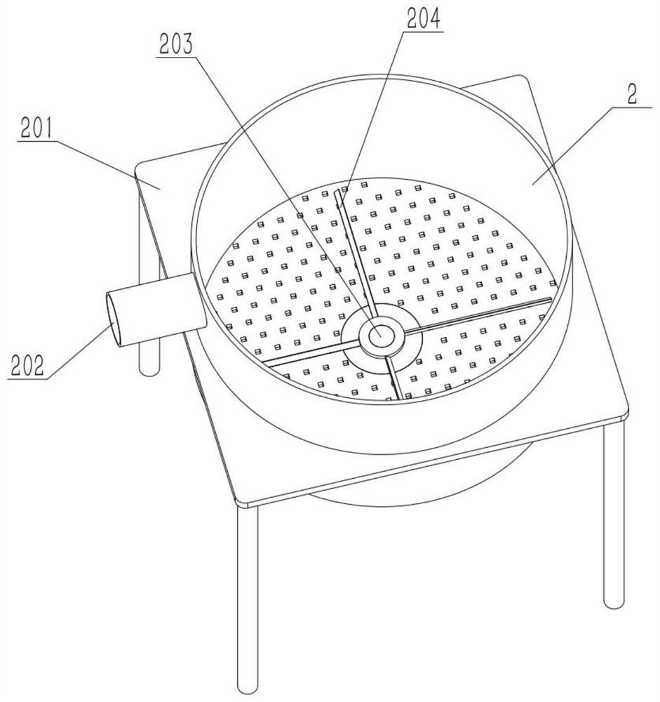 Ecological agricultural waste treatment and recovery device