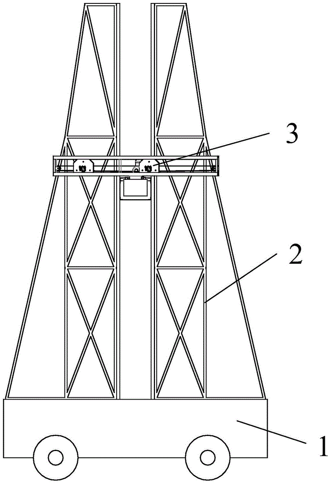 Automatic painting robot for shipbuilding coating