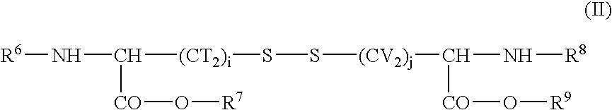 Cysteine derivatives