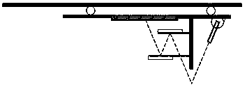 Simple device and method for dynamically measuring shaking of rotating electrode bar