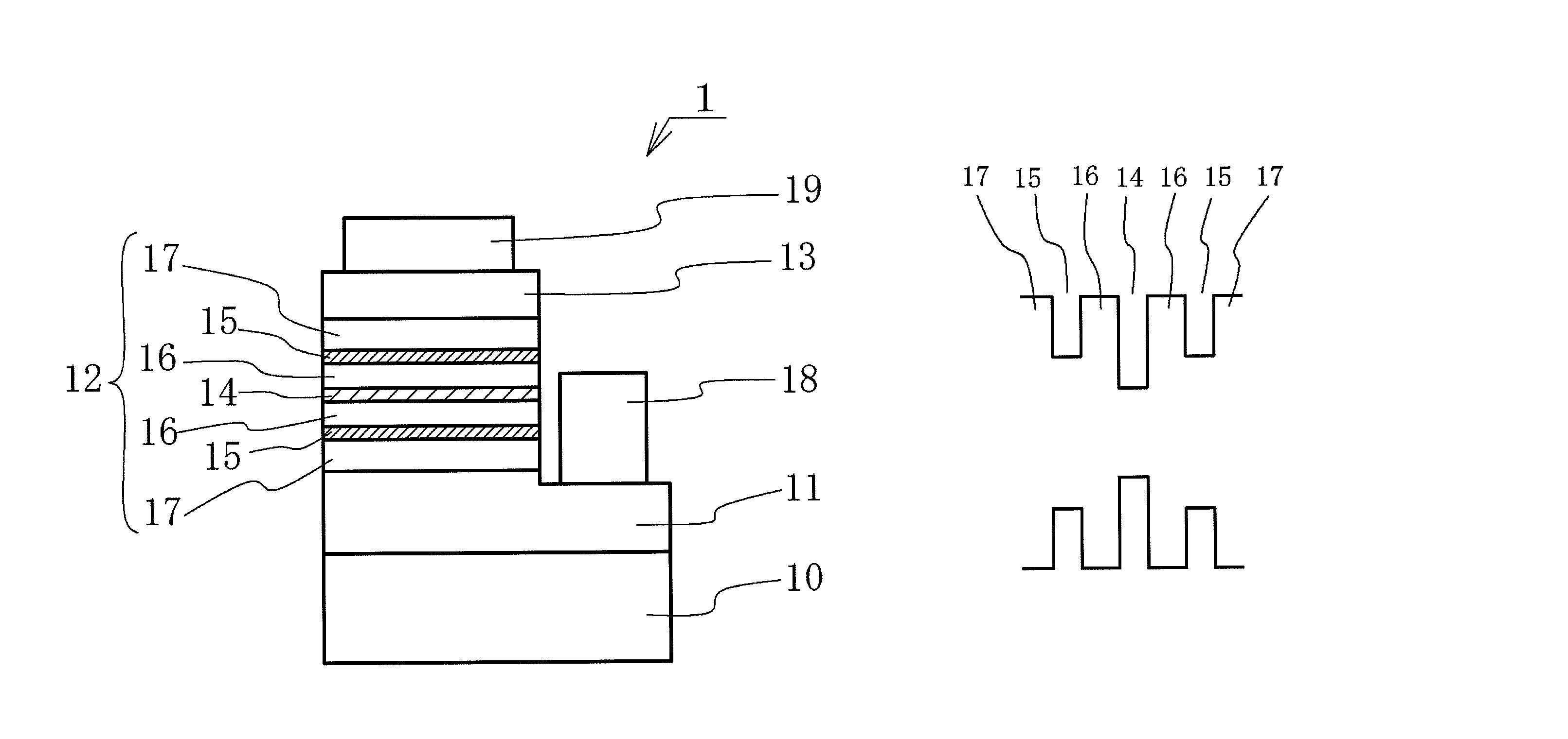 Nitride semiconductor light emitting element