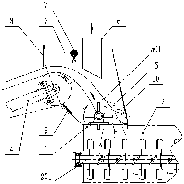 Inorganic mixture high-speed stirring device and stirring method