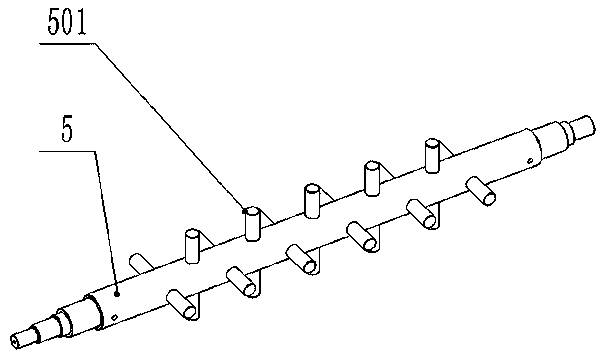 Inorganic mixture high-speed stirring device and stirring method