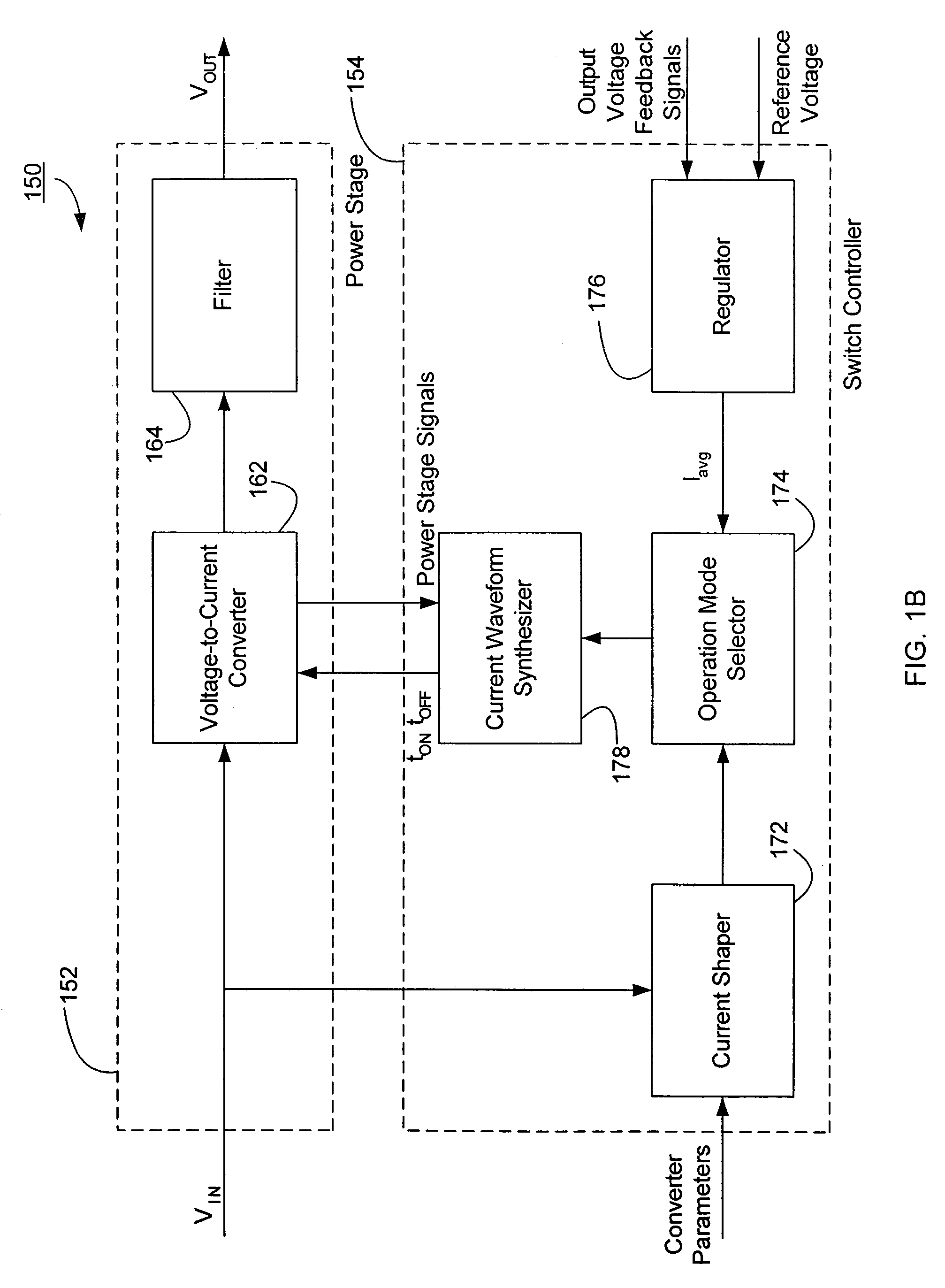 System and method for input current shaping in a power converter