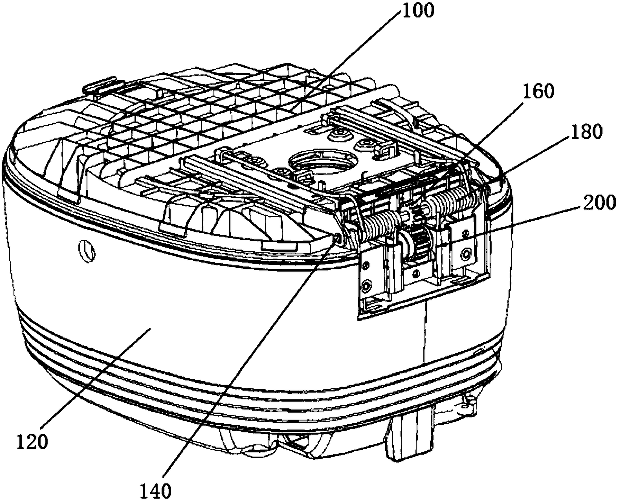 Damping device and device including damping device