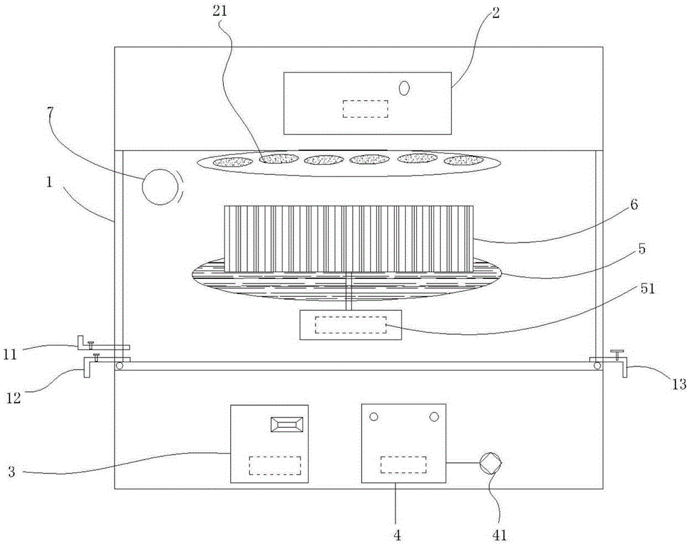 Deactivated SCR denitration catalyst purging device, activation device and regeneration system and corresponding methods