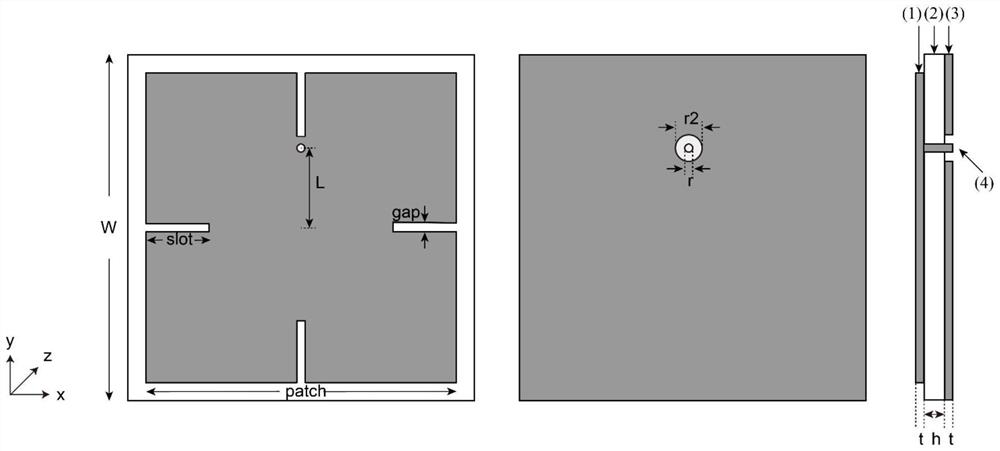 Omnidirectional matching non-uniform energy receiving surface for line source radiation