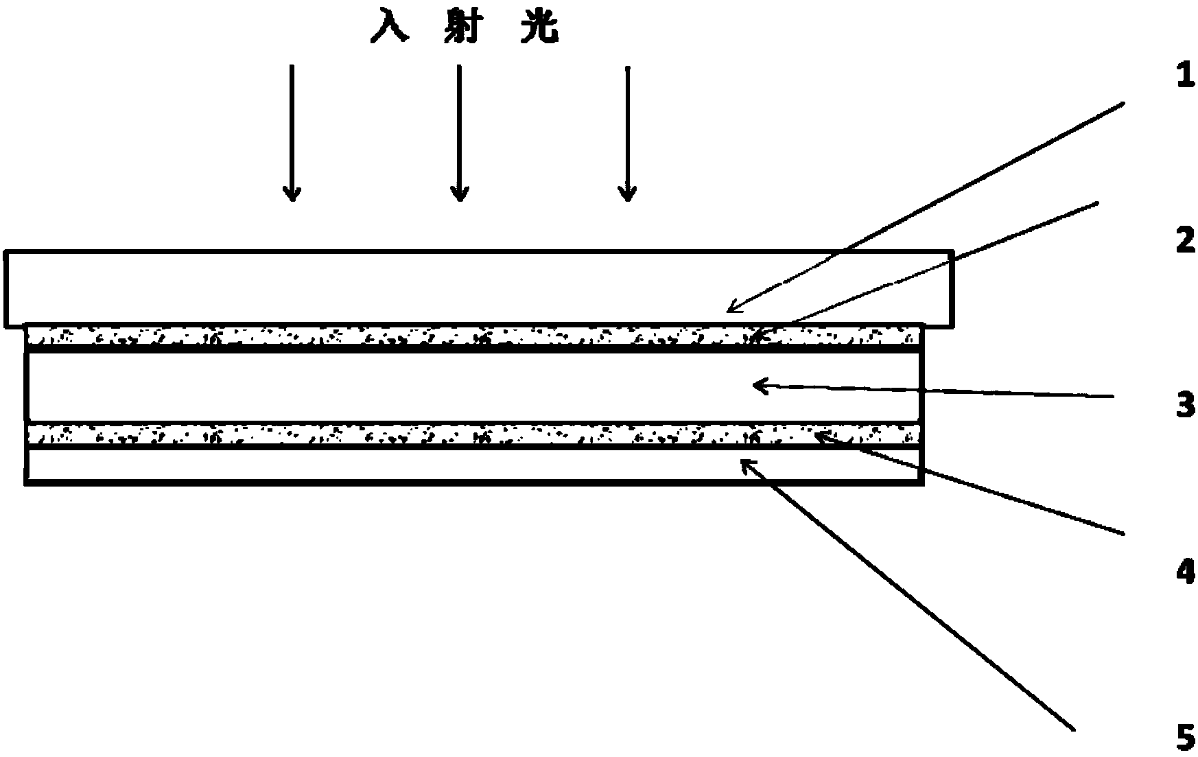 All solid state perovskite microcrystalline silicon composite solar battery and preparation method thereof