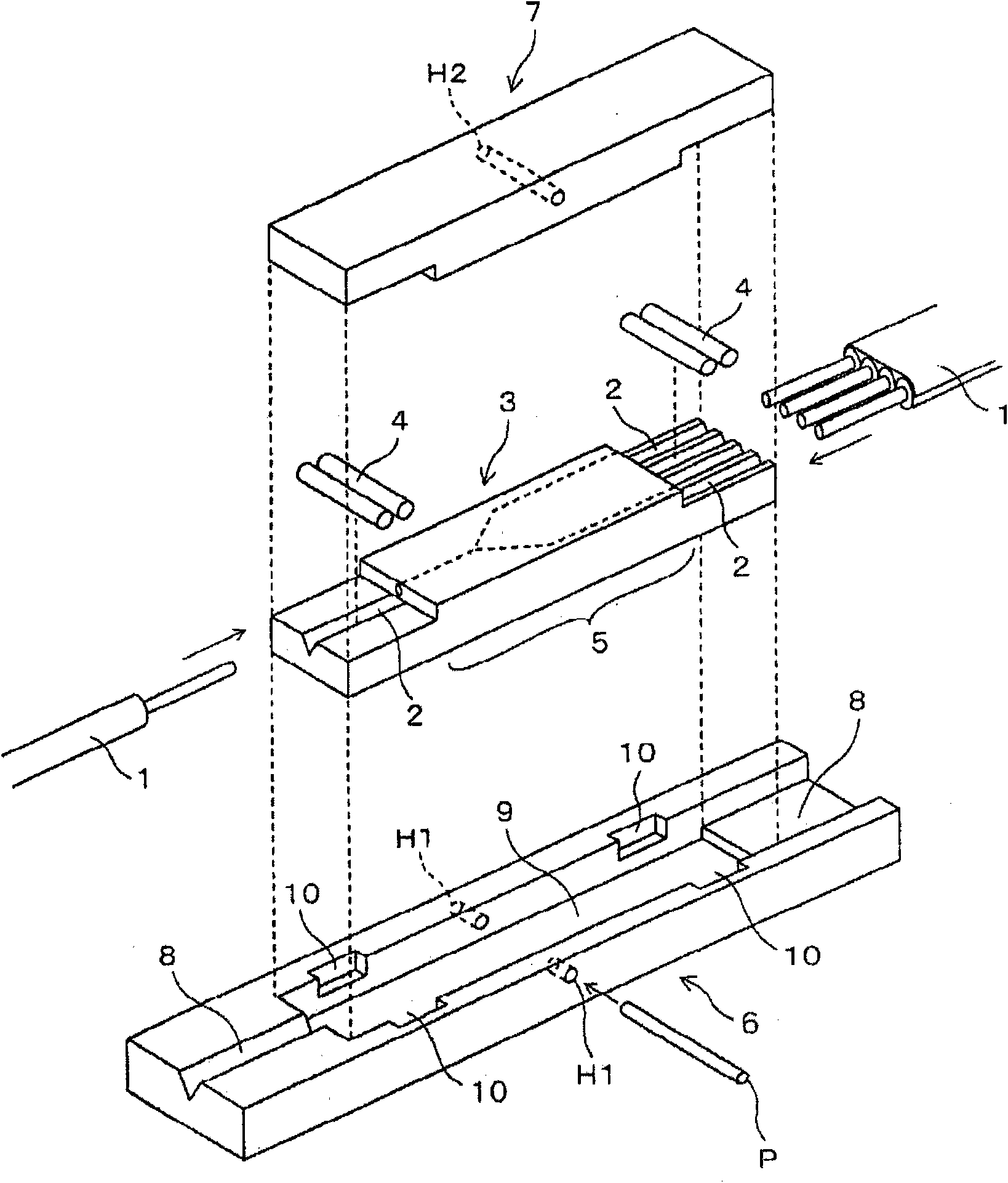 Optical connection structure