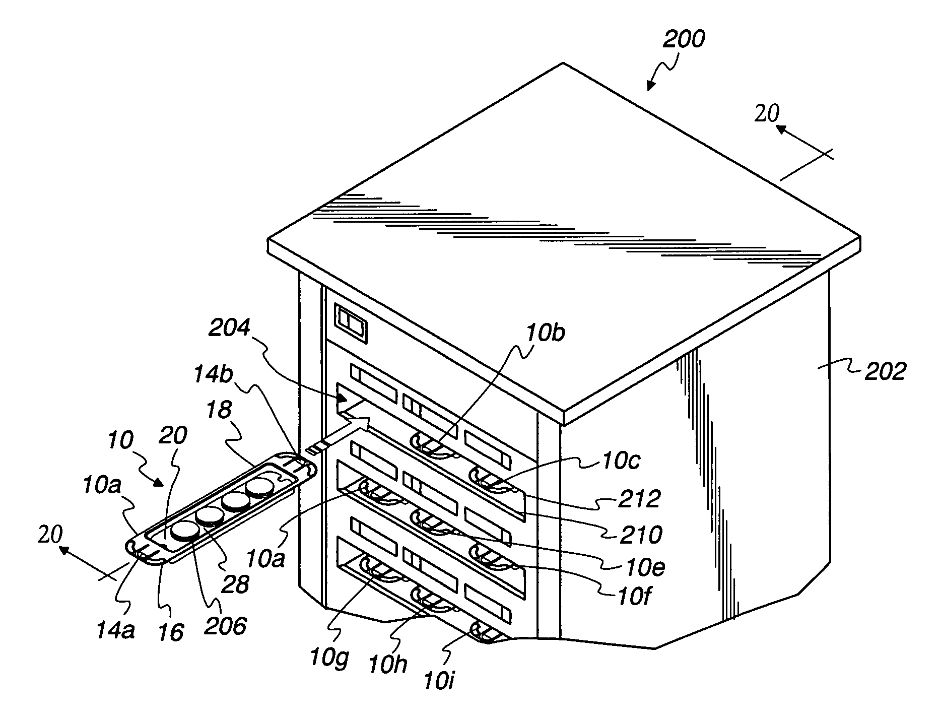 Food tray and method