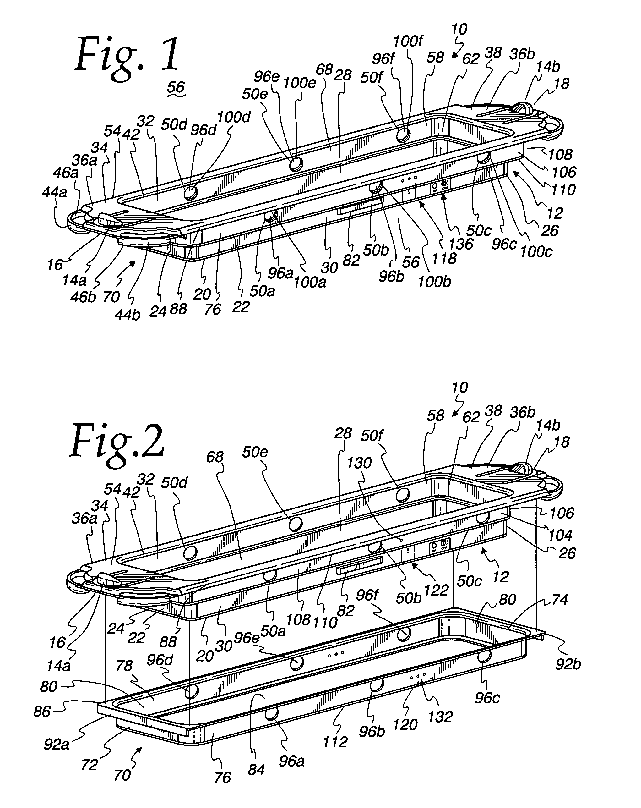 Food tray and method