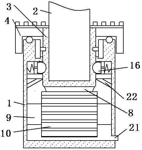 Door and window sealing structure