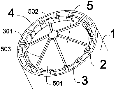 Integrated adhering device and method for broken sheets