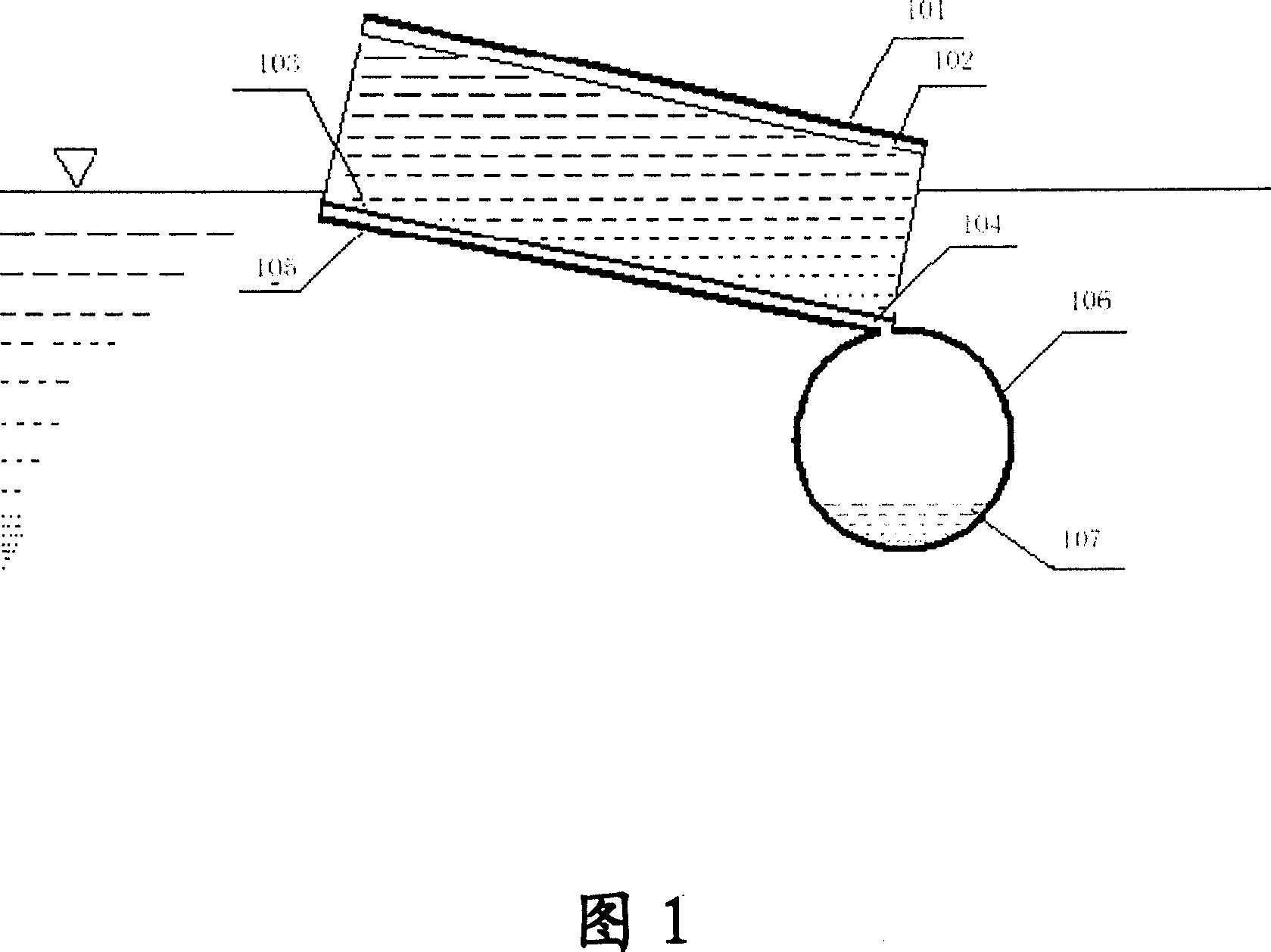 Portable sea-water desalination device by solar membrane distillation