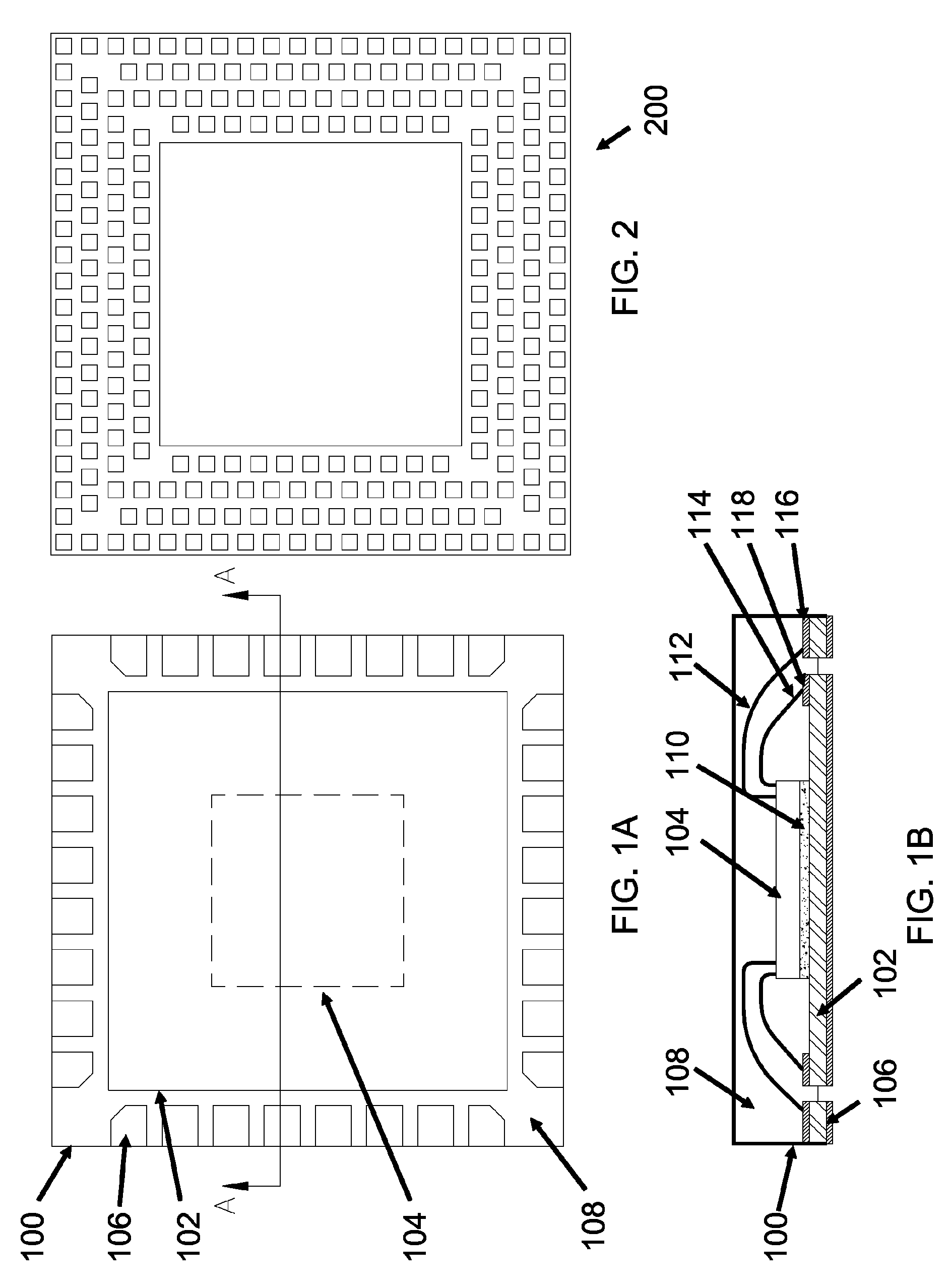 Leadless integrated circuit package having electrically routed contacts