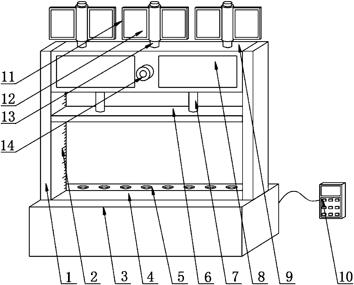 Traffic control device for road bridge