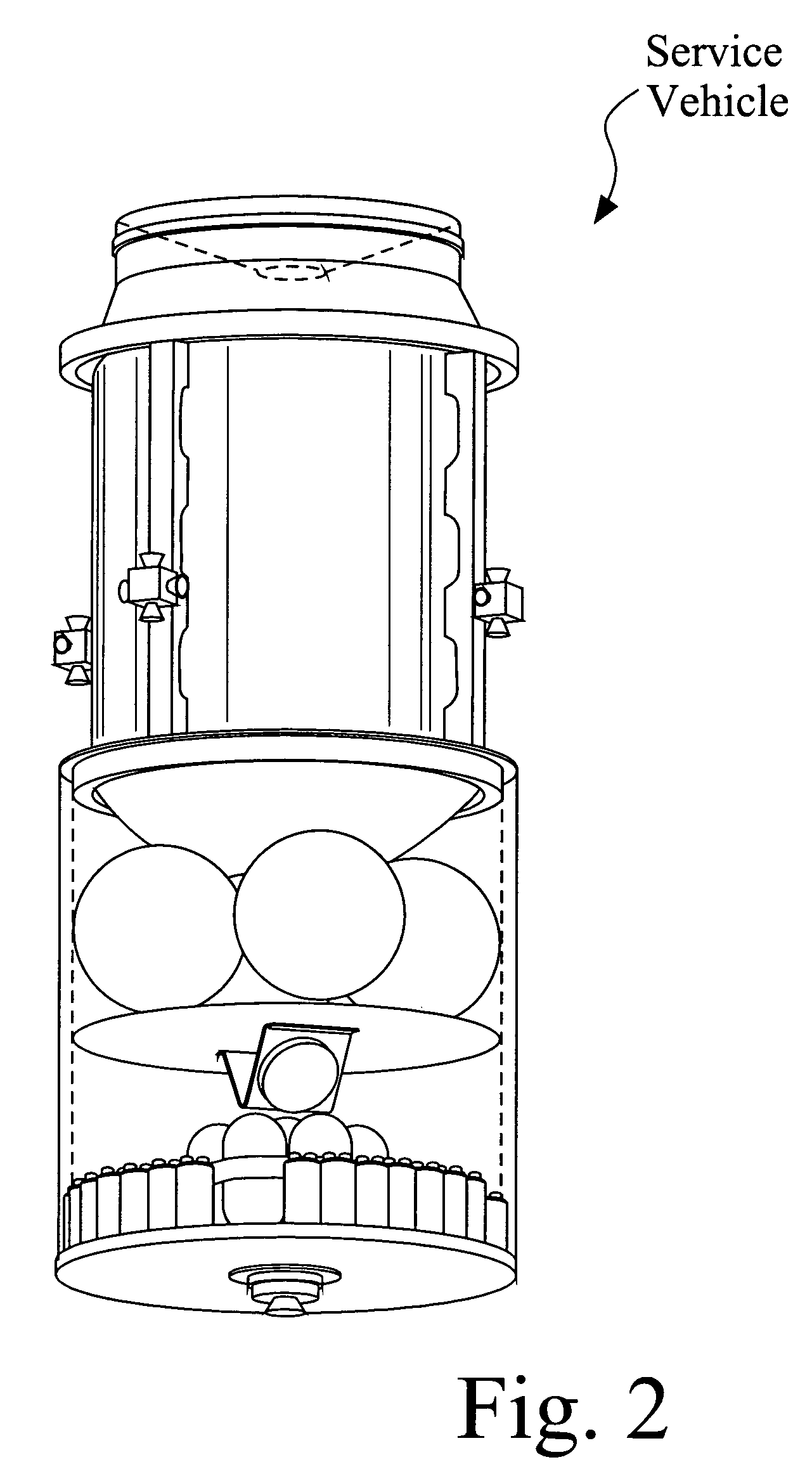 In orbit space transportation and recovery system