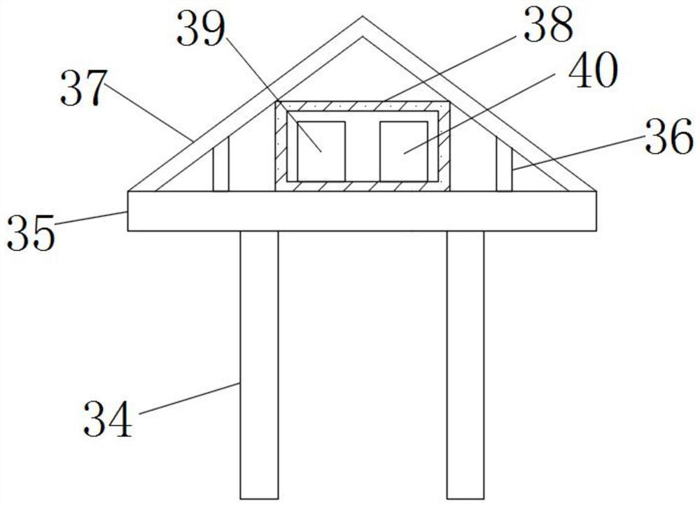 A water resource distribution equipment for keeping water in clustered hackberry tree holes for keeping alive and maintaining