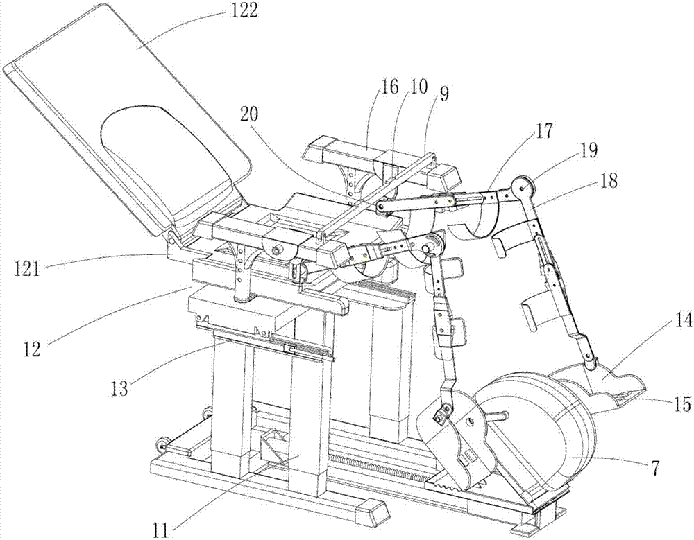 Real-time measurable lower limb health training device