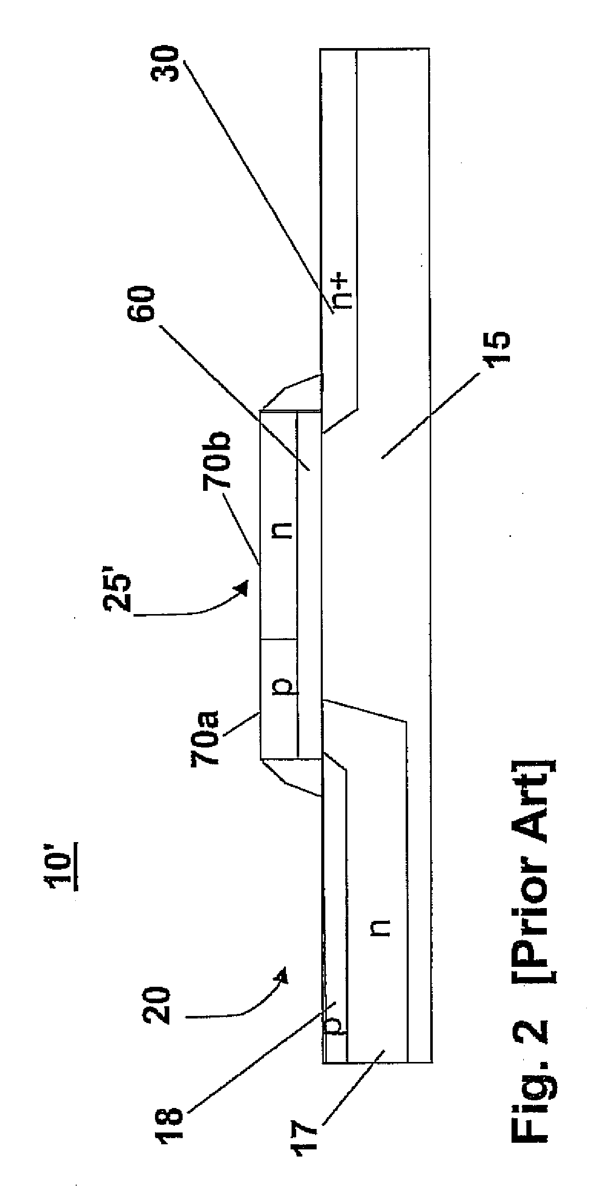 Low lag transfer gate device