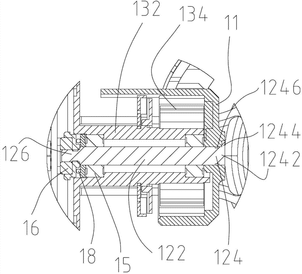 Pan-tilt motor and pan-tilt