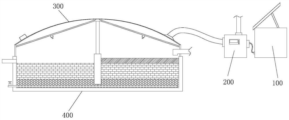 Method for treating organic matters in constructed wetland