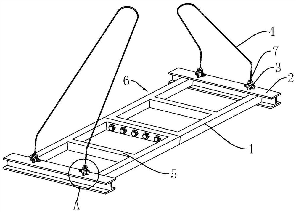 Renovation transformation construction method for large building roof