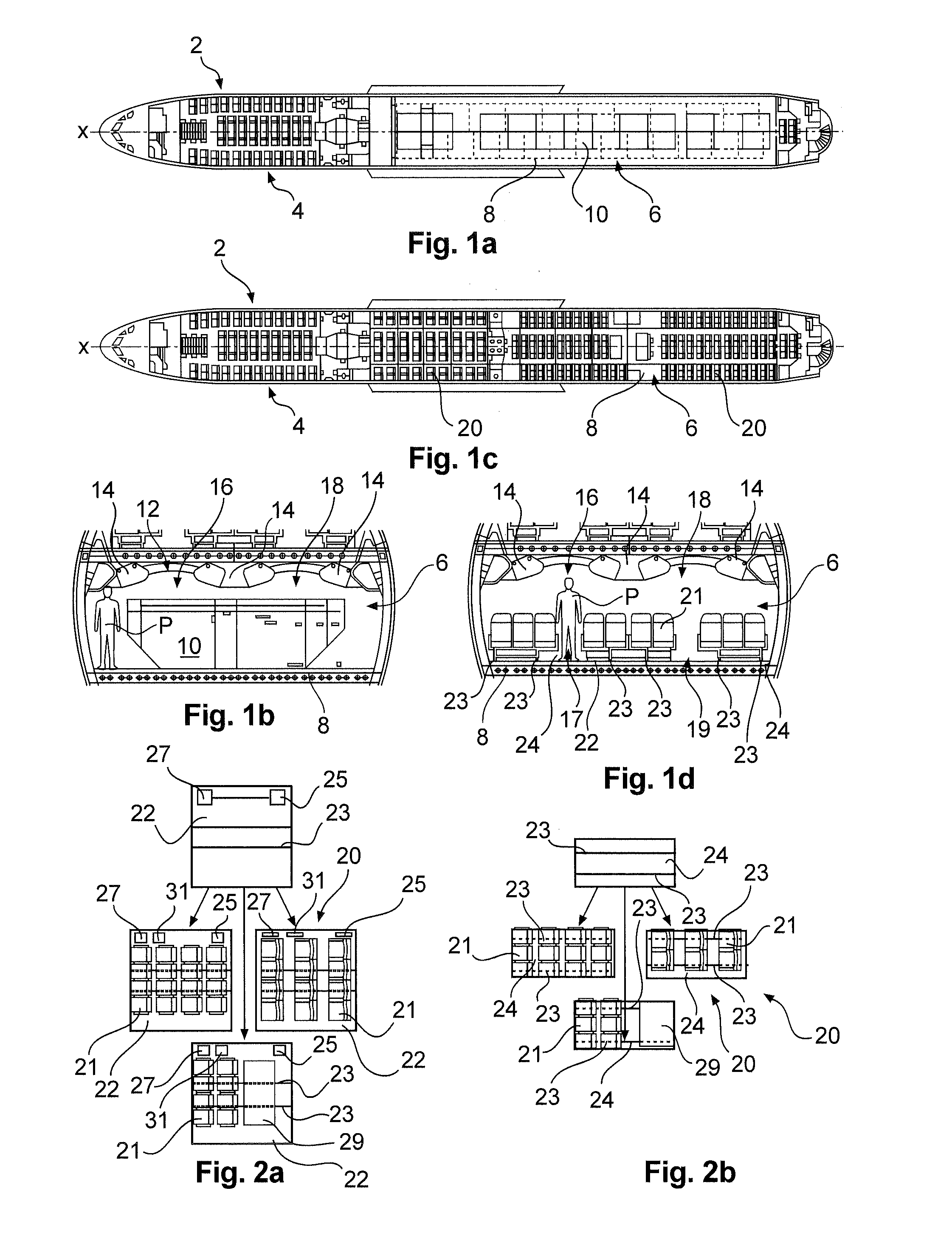 Equipment module for a vehicle and vehicle with a vehicle body comprising a cargo space