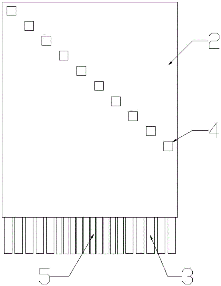 A pm-oled cathode lead layout structure and manufacturing method thereof