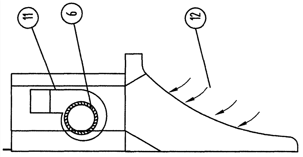 Negative pressure type range hood