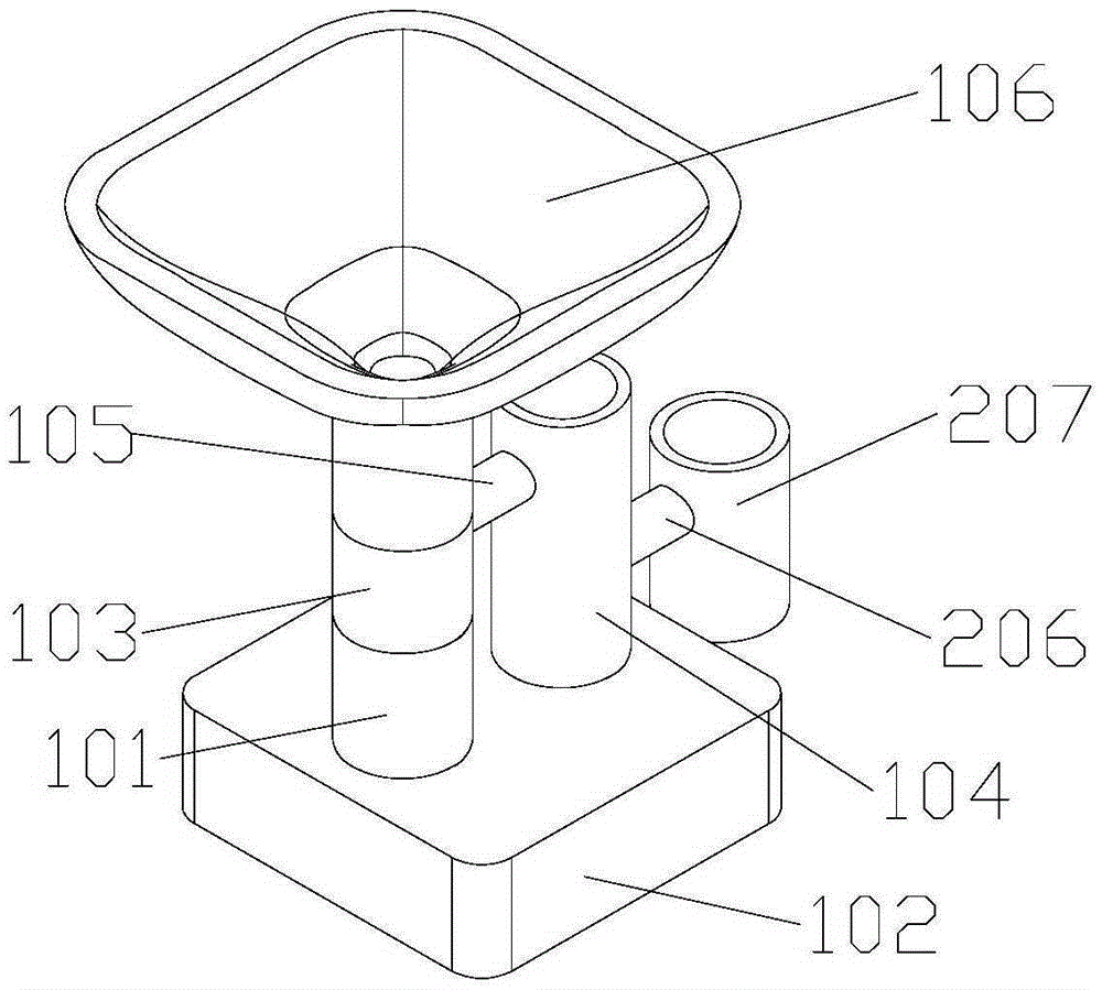 Clinical urine sample fraction collector