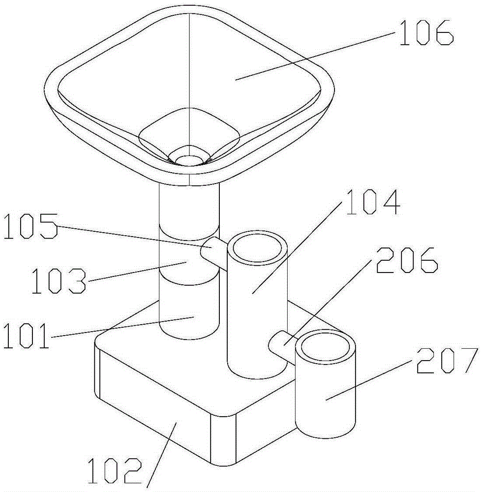 Clinical urine sample fraction collector