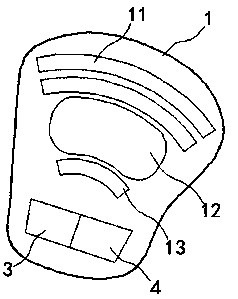 Glide typing keyboard