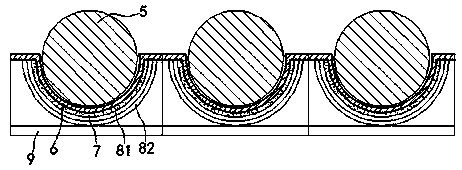 Glide typing keyboard