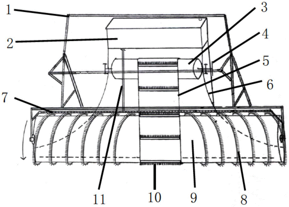 A spiral electric sweeper