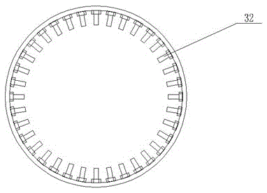 Retractable automatic-spin defect detecting and positioning device for storage tank walls