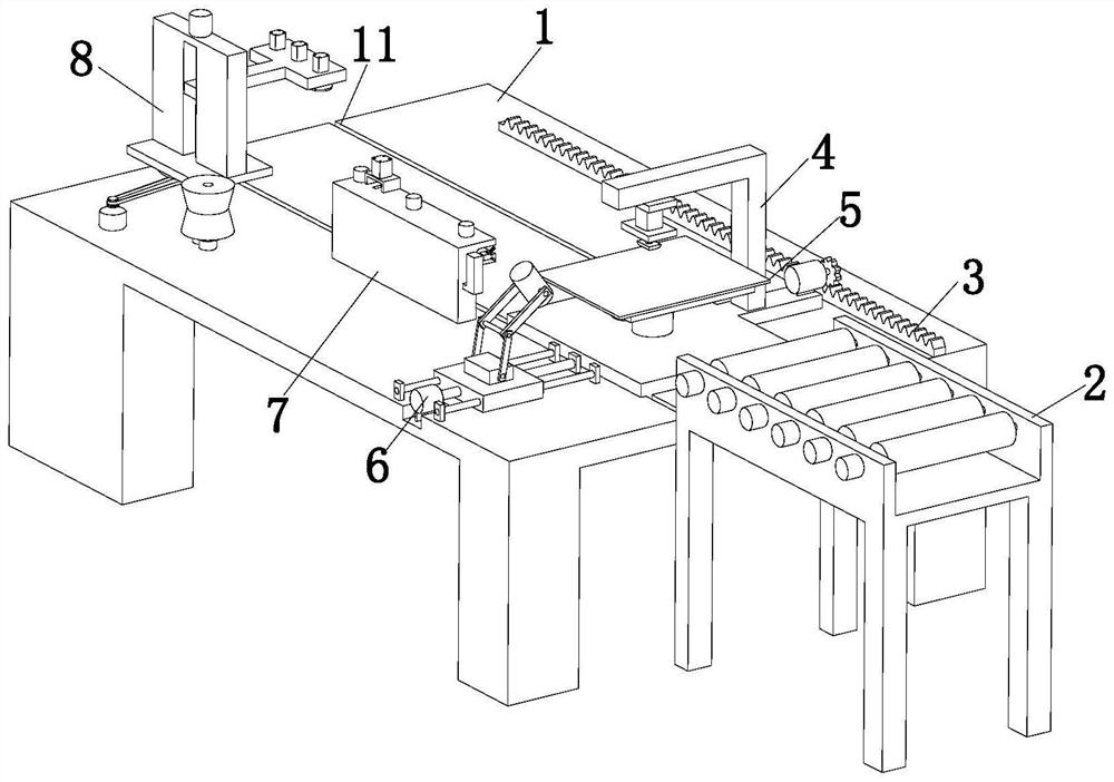 Automatic bordering equipment for refrigerator interlayer glass