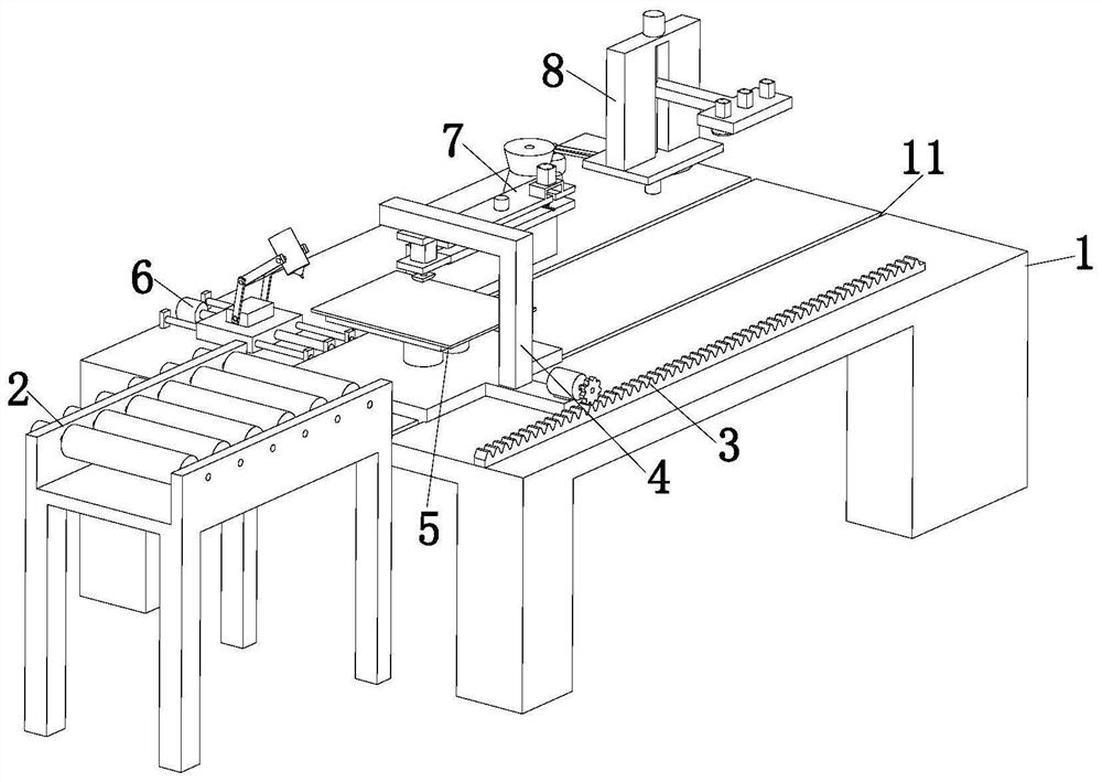 Automatic bordering equipment for refrigerator interlayer glass