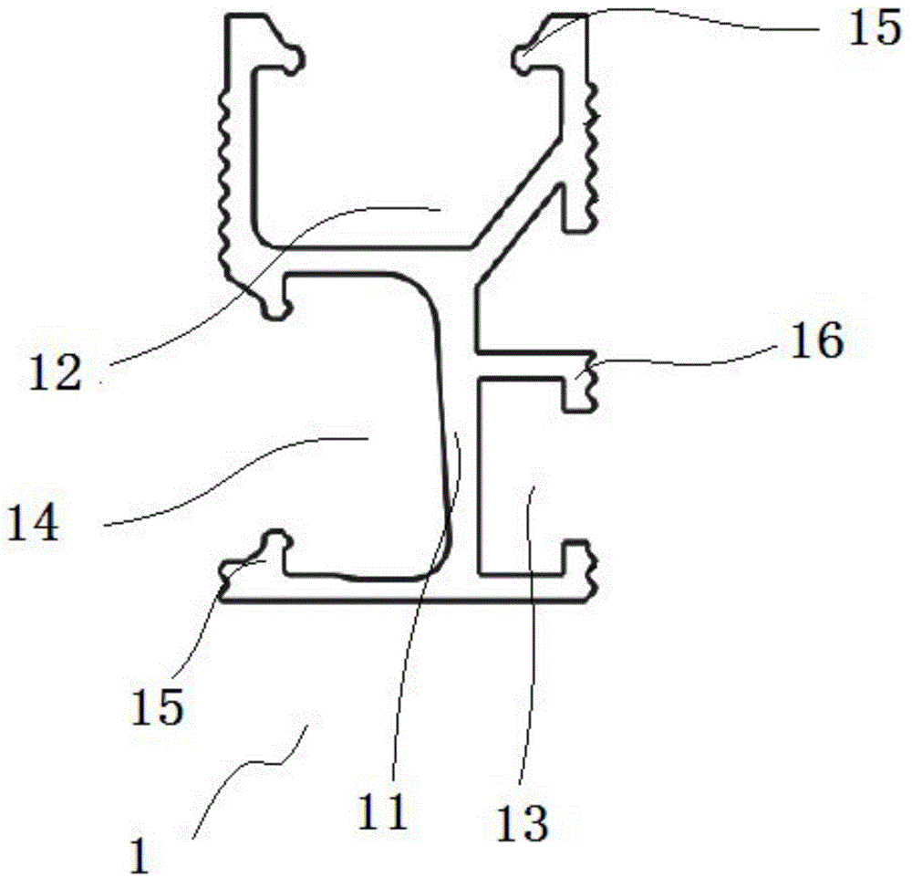 Solar energy support guide rail, clamp block, intermediate-voltage block, and side-voltage block in cooperative usage