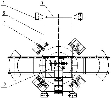 Segment-assembled derrick and its construction method