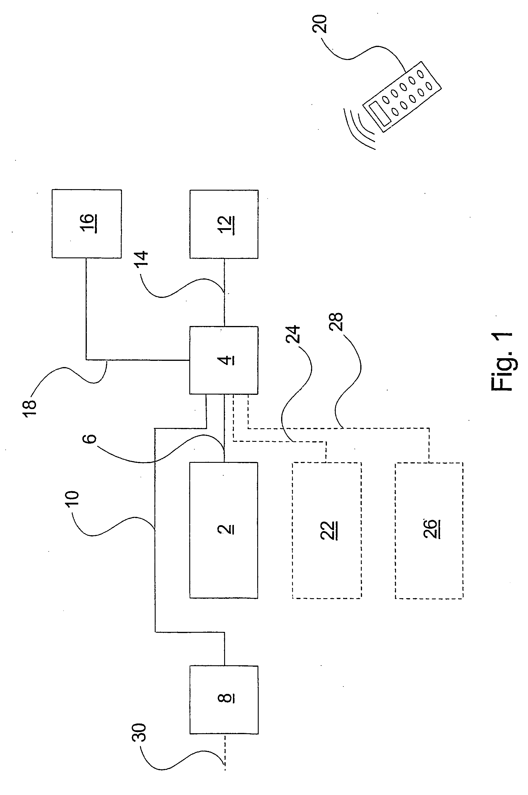 Operator system and an aperture member comprising such a system