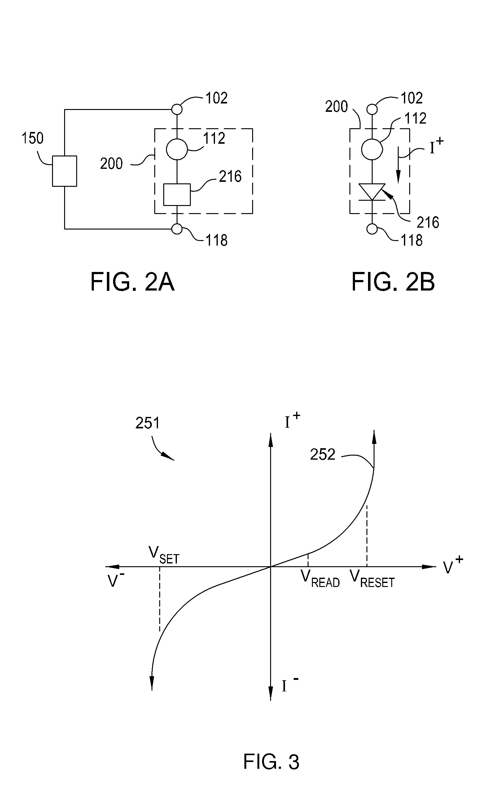 Interfacial oxide used as switching layer in a nonvolatile resistive memory element