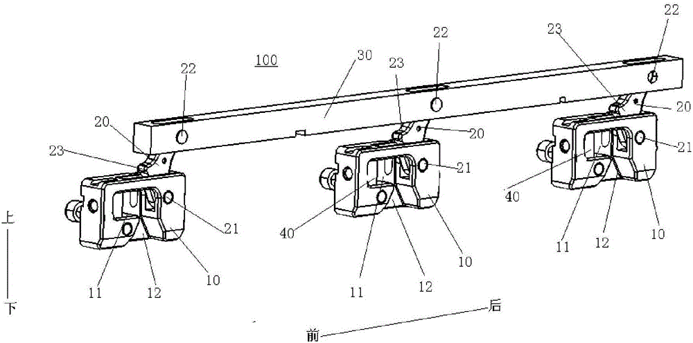 Locking mechanism, quick battery pack replacing device with same and vehicle