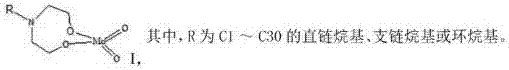 Boron-molybdenum integrated lubricating oil additive, preparation method and applications thereof