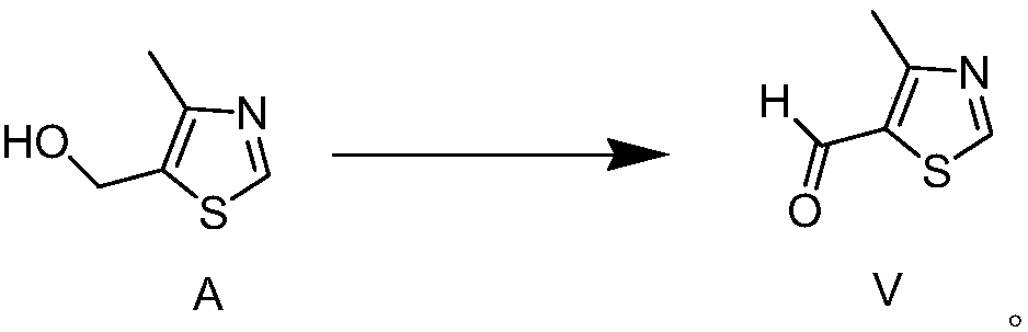 Novel preparation method for 4-methylthiazole-5-carboxaldehyde